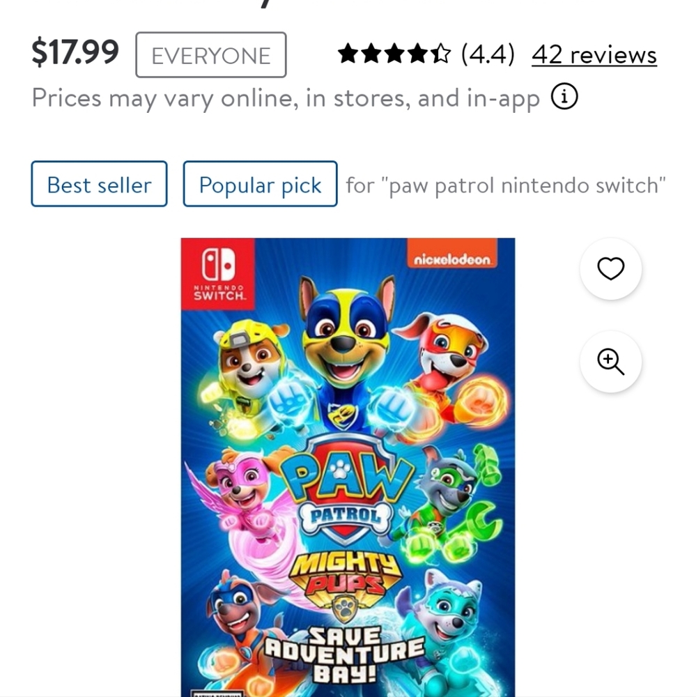 Nintendo Switch game